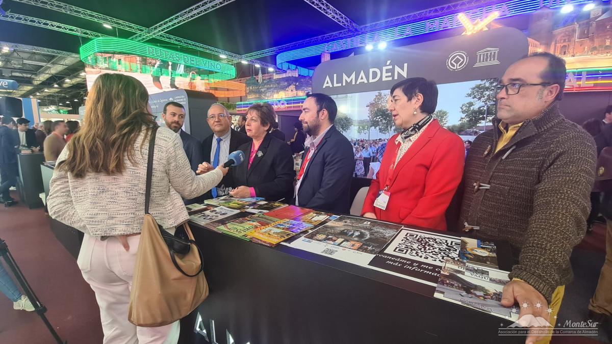 La Presidenta de MonteSur presenta en Fitur el Plan de Sostenibilidad de nuestra comarca