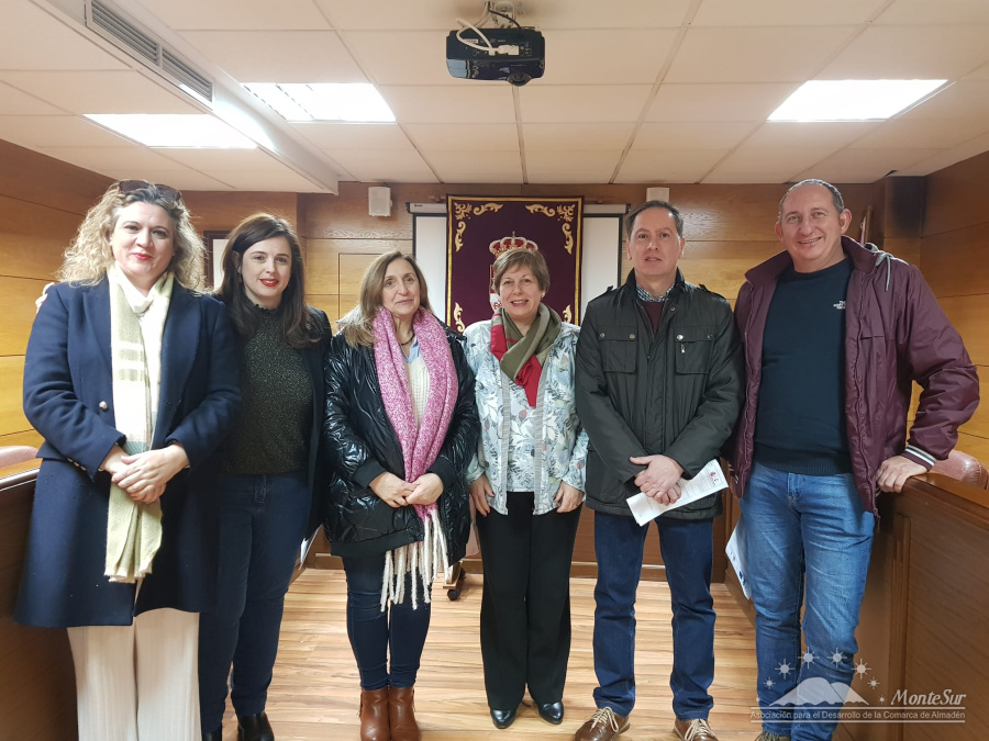 Firmas subvención proyectos ayuntamientos y empresas de la comarca