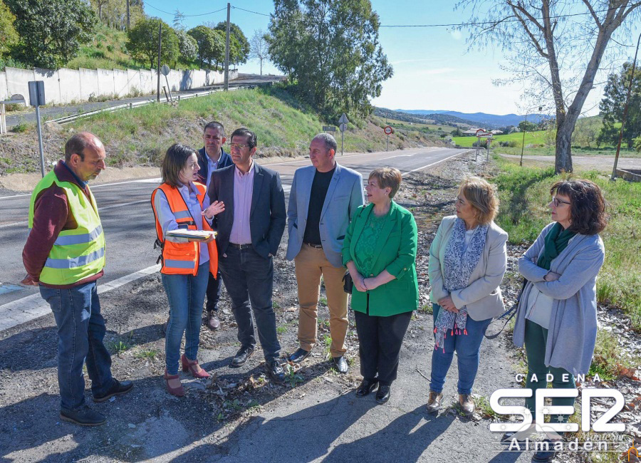En septiembre comienza la rehabilitación de la carretera Almadén-Almadenejos con una inversión de millón de euros