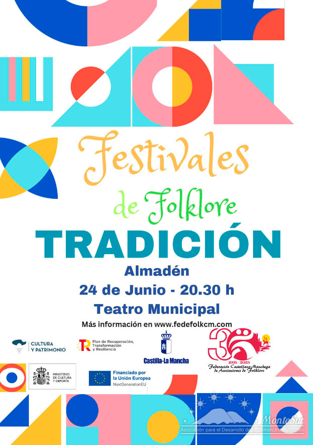 El Teatro Municipal de Almadén acogerá el Festival Folklore Tradición