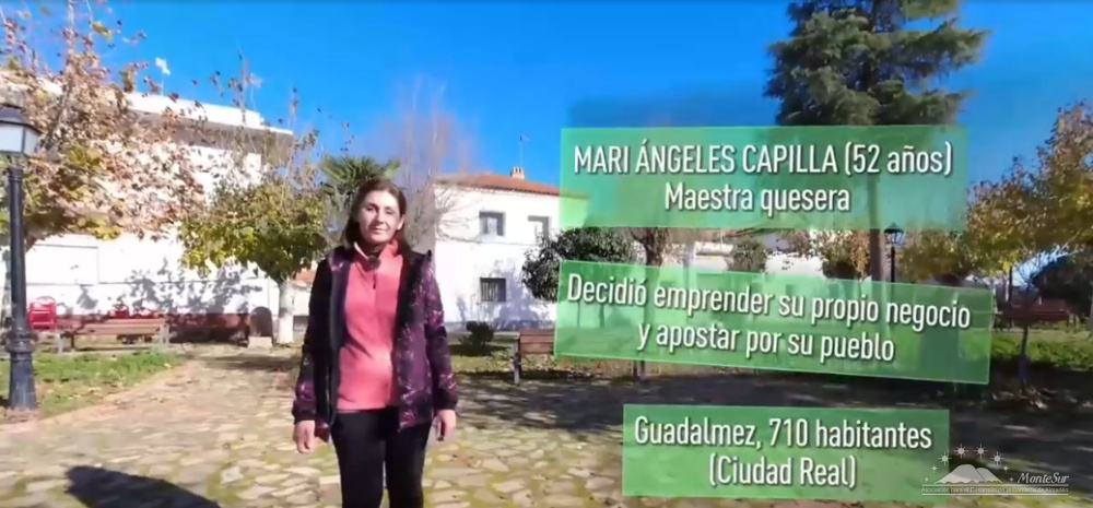  Castilla-La Mancha Media ha entrevistado a Mª Ángeles de quesería 'Llanos de Gudalmez'