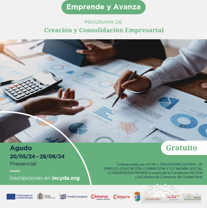 Emprende y avanza: Programa de Creación y Consolidación Empresarial